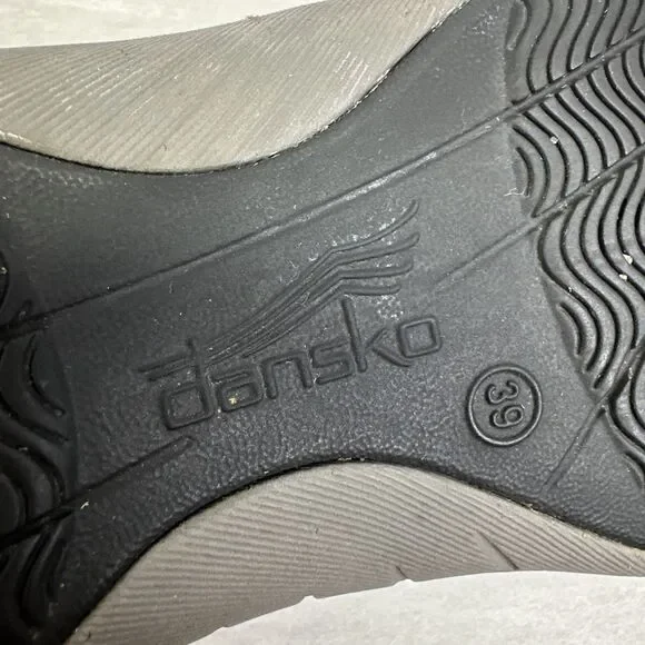 DANSKO Honor Sport Sneaker Women's Size 8.5-9 EUR 39 Black Leather Comfort Nurse - Picture 9 of 12